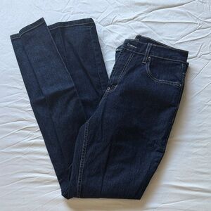 Women’s Boot Cut Jeans - Dark Blue